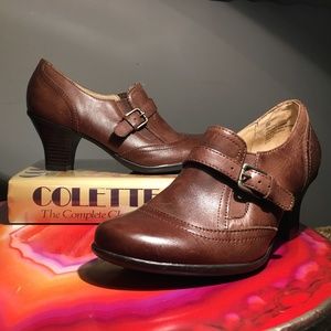 Brown Leather Ankle Boots